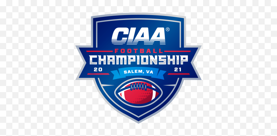 2021 Ciaa Football Championship At Salem Stadium In Emoji,Champ Logo