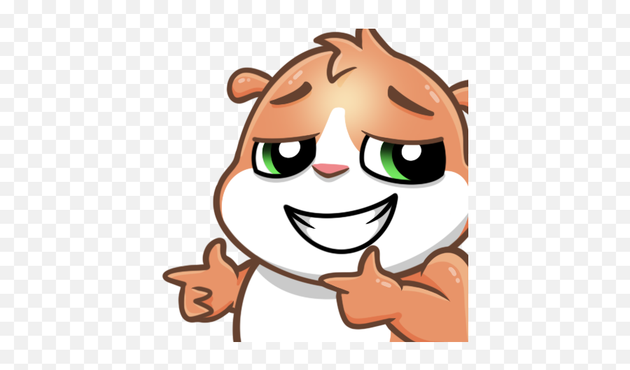 Gladd On Twitter This Hamster But With The Thonk Faceu2026 Emoji,Thonk Emoji Transparent