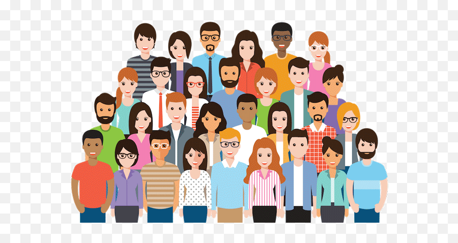 Participation Is Free And You Can Do It As An Individual - Transparent Group Of People Cartoon Png Emoji,Cartoon Png