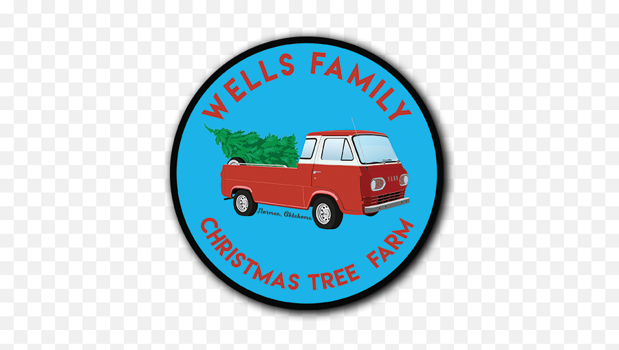 Wells Christmas Tree Farm Stickers Wells Christmas Tree Farm Emoji,Pickup Truck Logo