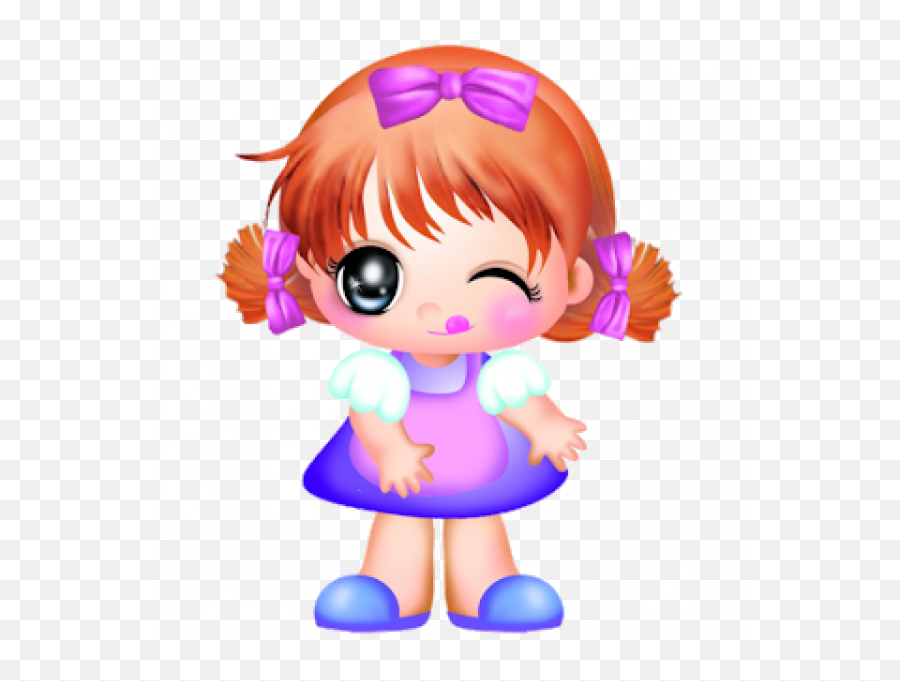 Cute Baby Girl Clipart Png Transparent Images U2013 Free Png - Cute Baby Cartoon Baby Girl Emoji,Baby Girl Clipart