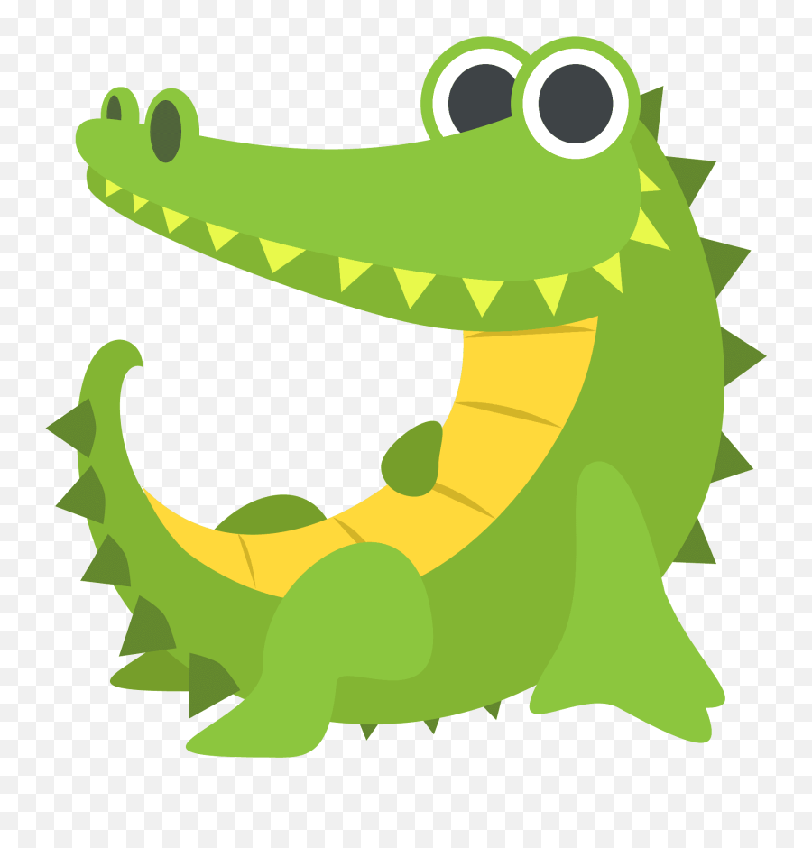 Crocodile Clipart Svg - Smiley Crocodile Emoji,Crocodile Clipart