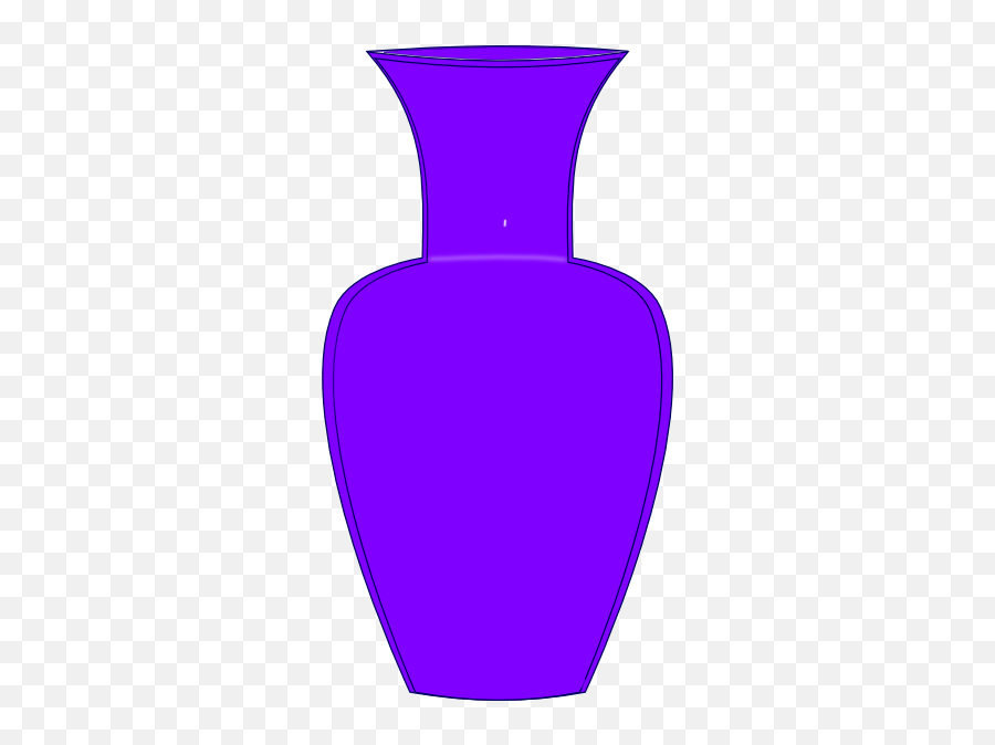 Clip Art Purple Vase Cardboard Crafts - Vase Clip Art Emoji,Vase Clipart
