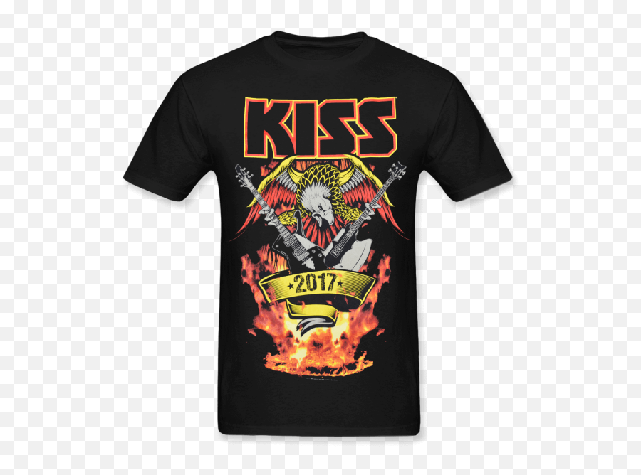Kiss Band Png - Kiss Eagle 2017 Shirt Emoji,Kiss Band Logo
