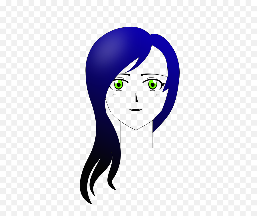 Free Photo Anime Face Drawing Manga Fantasy Girl - Max Pixel Hair Design Emoji,Anime Face Transparent