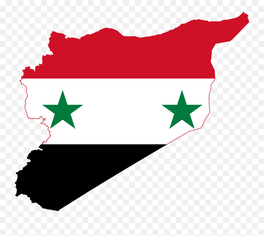 Syria Flag Country Clipart - Full Size Clipart 5342766 Syria Flag Map Png Emoji,Country Clipart