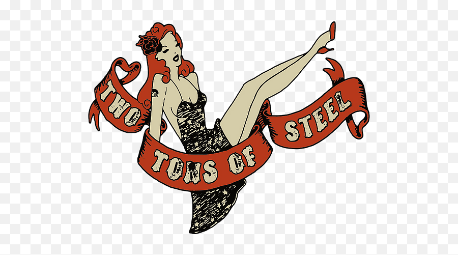 Two Tons Of Steel San Antonio Texas Rockabilly Country - For Women Emoji,Steels Logo