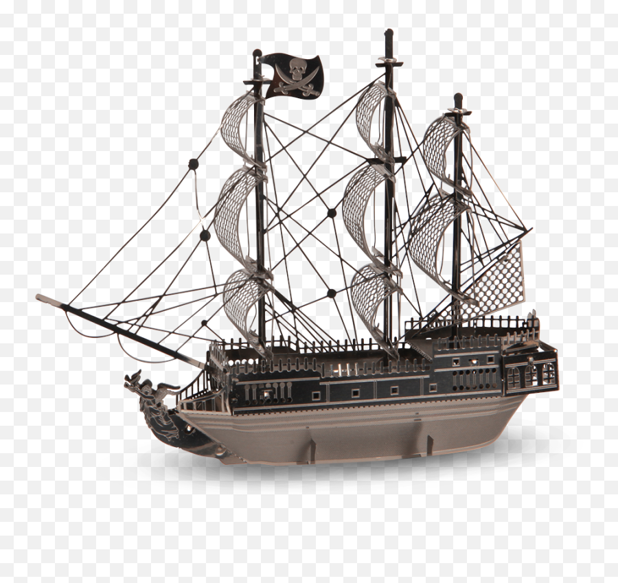 Black Pearl Ship Png Transparent Png - Black Pearl Pirate Ship Png Emoji,Pirate Ship Png