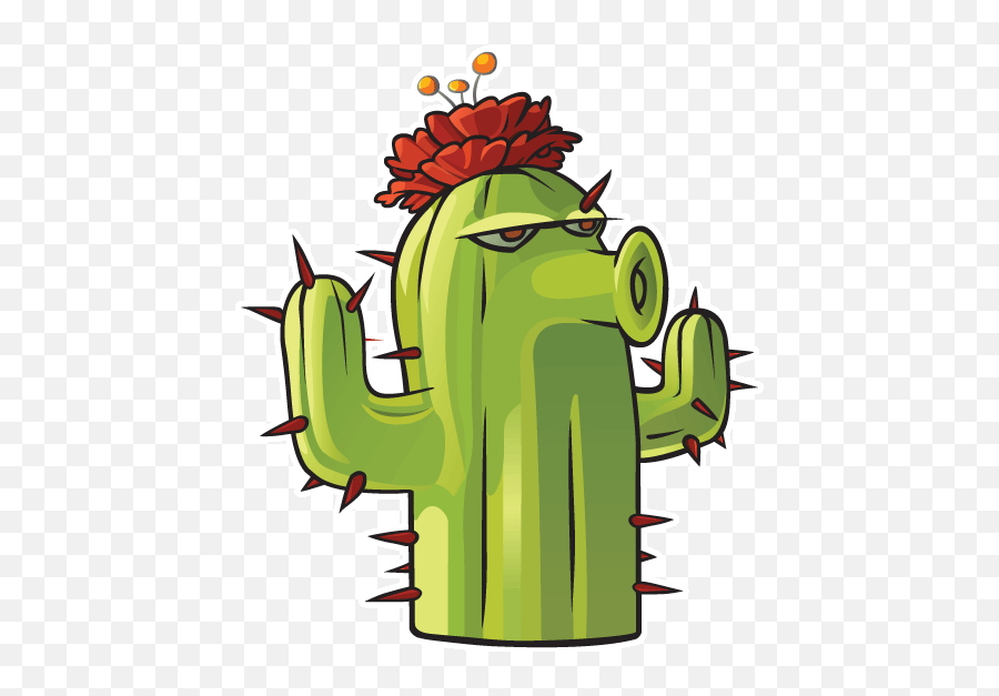 Latest - Plant Vs Zombie Cactus Emoji,Versus Clipart