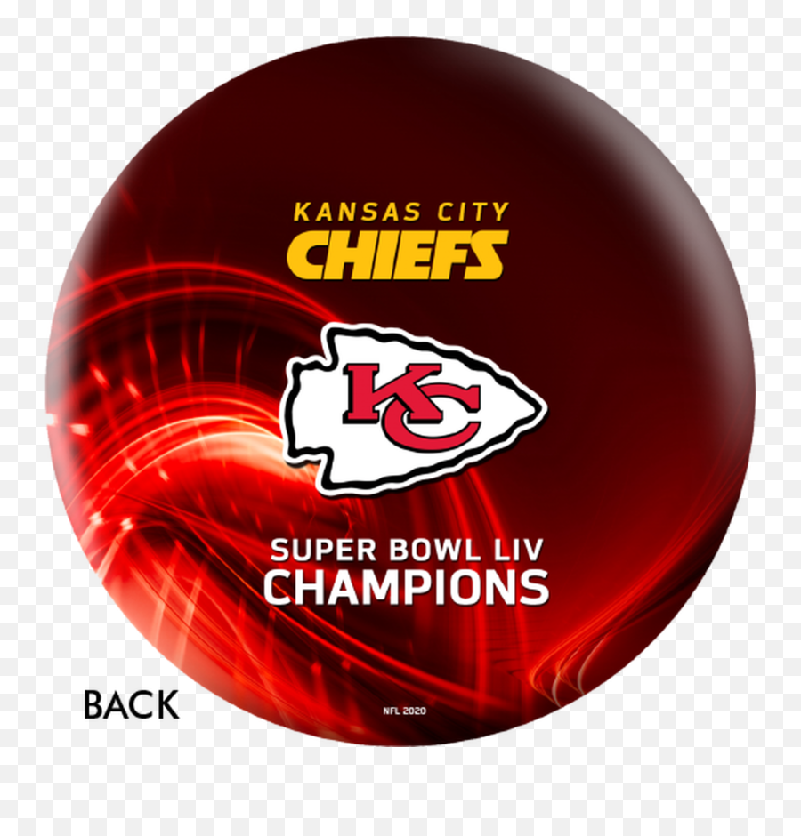 Ottb Kansas City Chiefs Bowling Ball - Kc Chiefs Emoji,Super Bowl 54 Logo