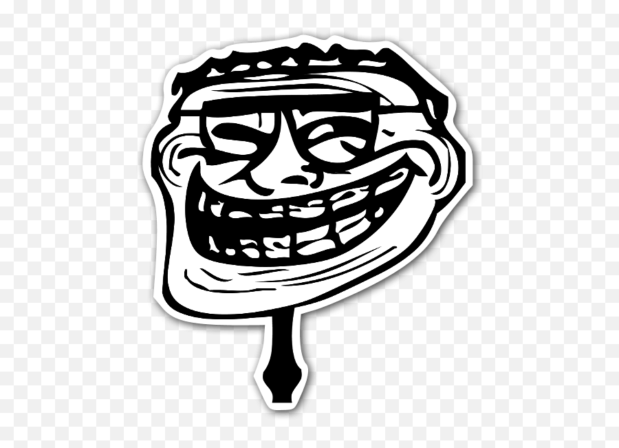 Happy Meme - Troll Face Transparent Png Original Size Png Thanks For Watching Troll Emoji,Troll Face Png
