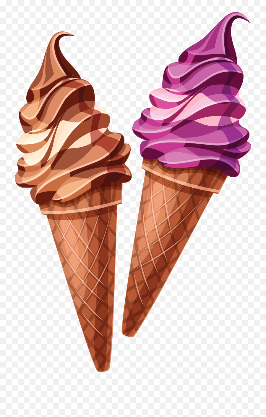 Heart Clipart Ice Cream Heart Ice - Cone Ice Cream Png Emoji,Ice Cream Png