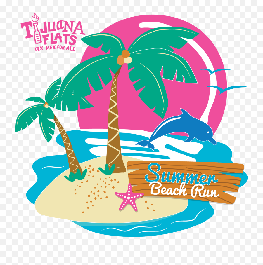 Tijuana Flats Summer Beach Run 1st Place Sports Emoji,Carrabbas Logo