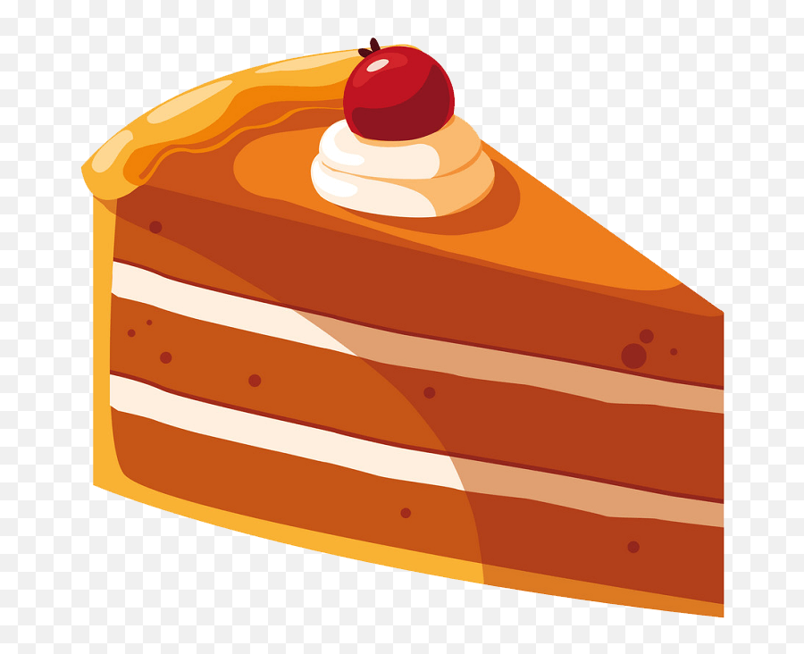 Piece Cake Clipart Transparent - Kuchen Emoji,Cake Clipart