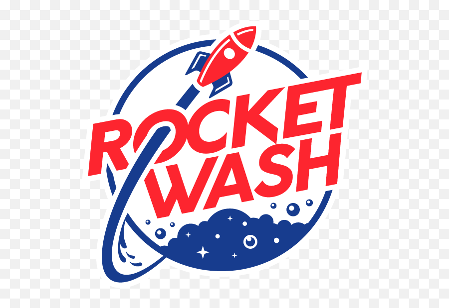 Rocket Wash - Language Emoji,Car Wash Logo