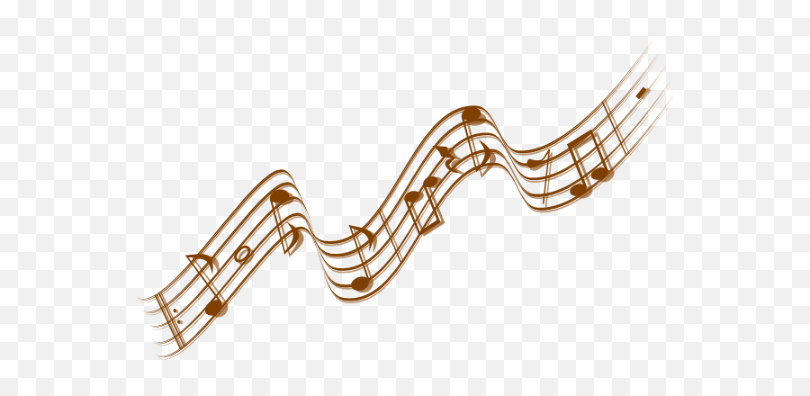 Musical Notes In Gold Clip Art At Clkercom - Vector Clip Emoji,Music Notes Png Transparent