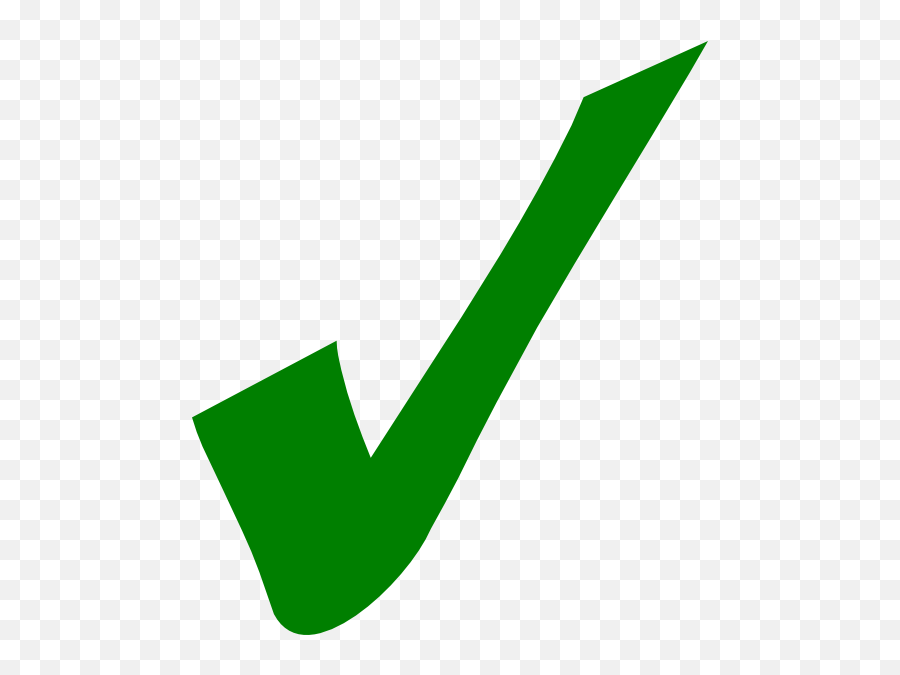 Clipart Green Check Mark - Green Tick Emoji,Check Clipart