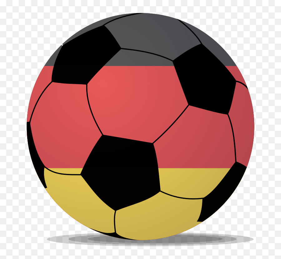File - Germanyfootball Svg Classic Soccer Ball Drawing Emoji,Soccer Ball With Flames Clipart