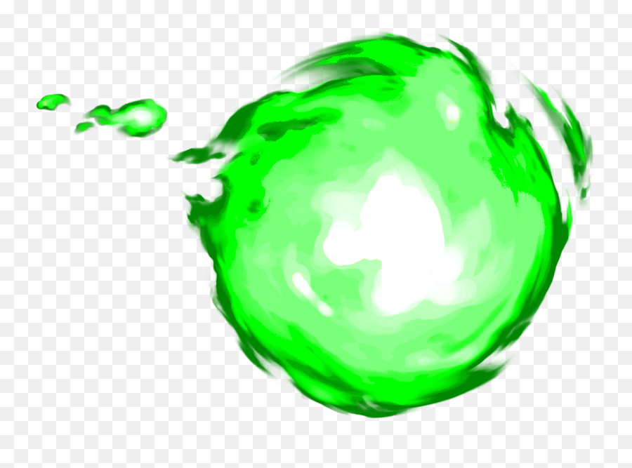 Download Green Fireball Nsmb Png Image With No Background - Fireball 2d Emoji,Fireball Png