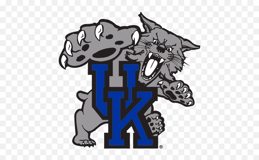 Kentucky Wildcat Car Decal Png Image - Logo Wildcat University Of Kentucky Emoji,Wildcat Clipart
