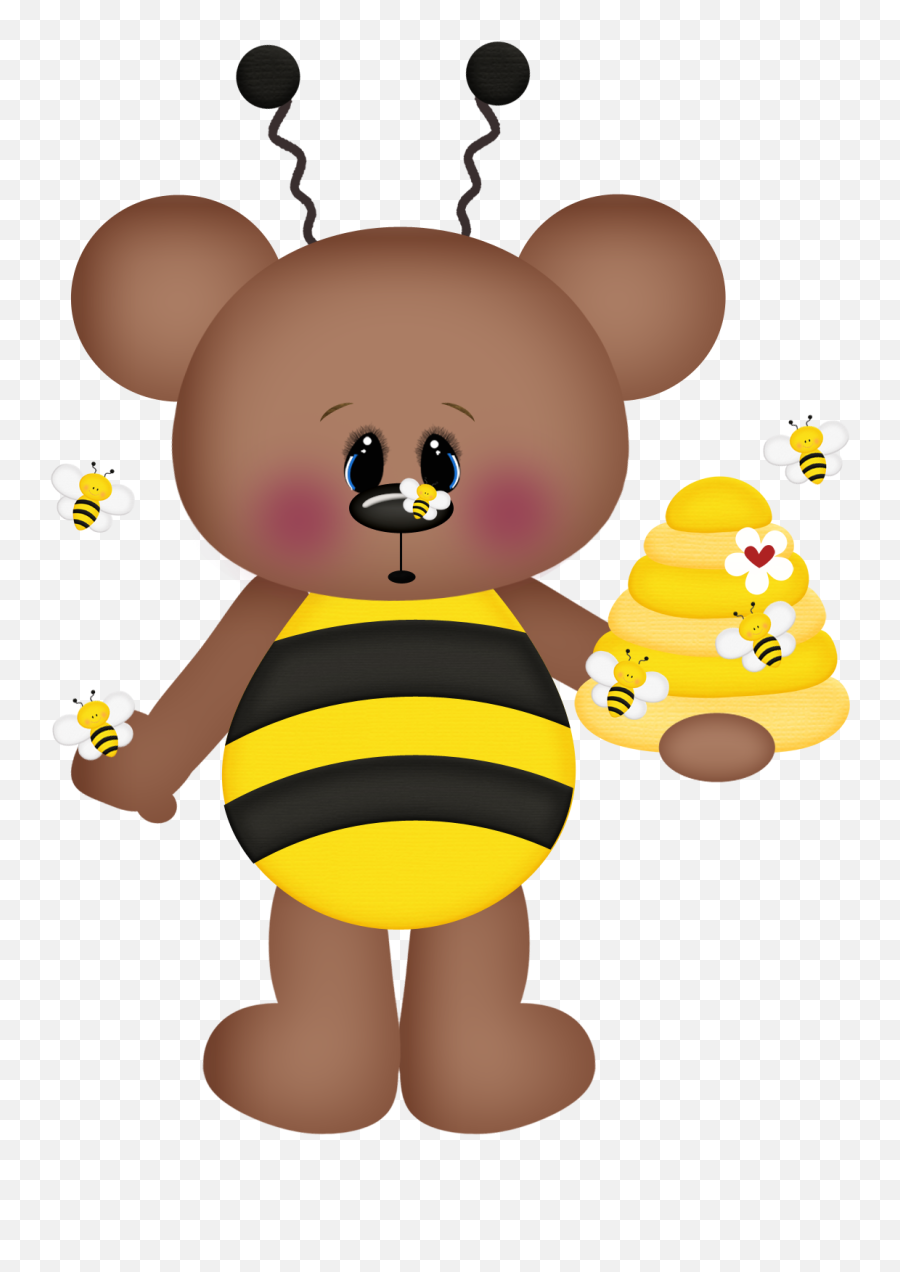 Library Of Thanksgiving Bumblebee Picture Stock Png Files - Bear Honey Cartoon Png Emoji,Bumble Bee Clipart