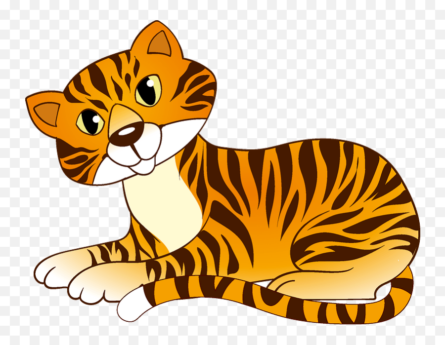 Tiger Clipart - Tiger Face Clipart Creasilla Emoji,Tiger Clipart