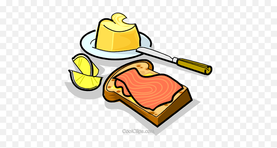 Russian Cuisine Sandwich With Salmon Royalty Free Vector - Sliced Bread Emoji,Salmon Clipart