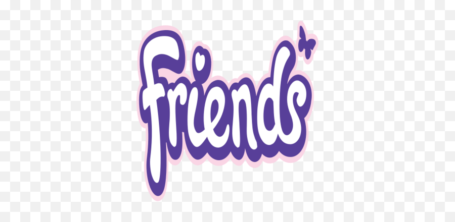 Friends - Lego Friends Emoji,Friends Logo