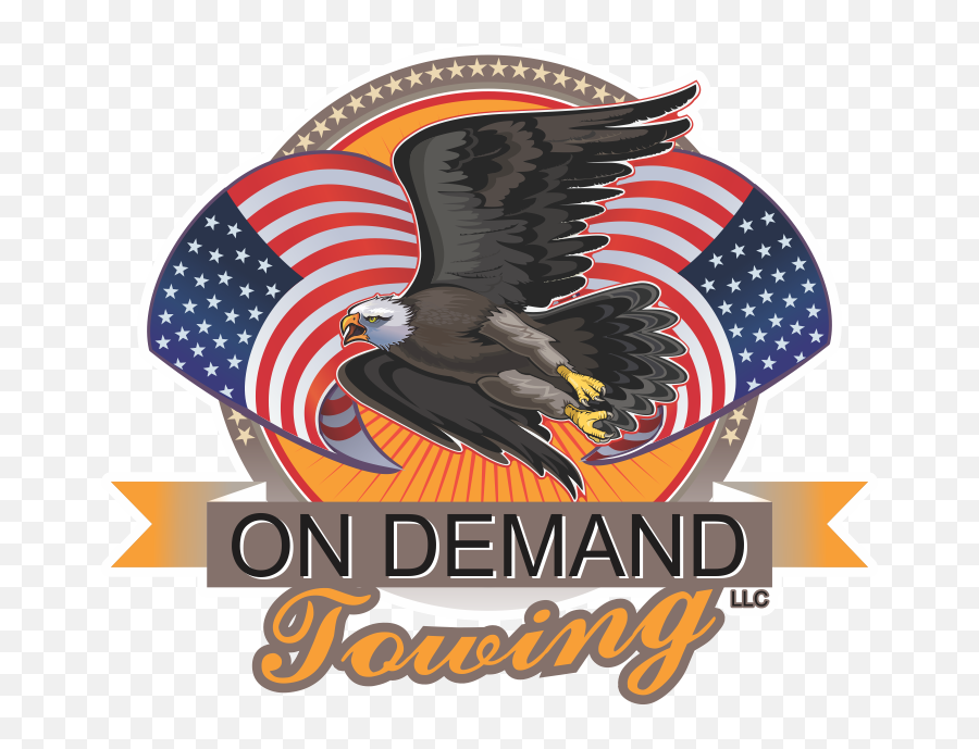 24hour - Eagle Us Flag Emoji,Towing Logo