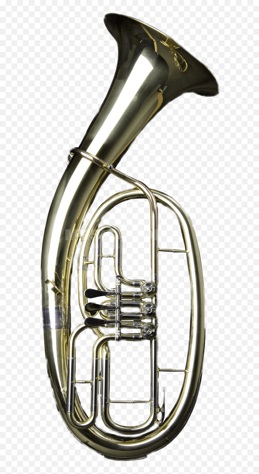 Brass Tenor Horn Transparent Png - Tenor Horn Png Emoji,Horn Png