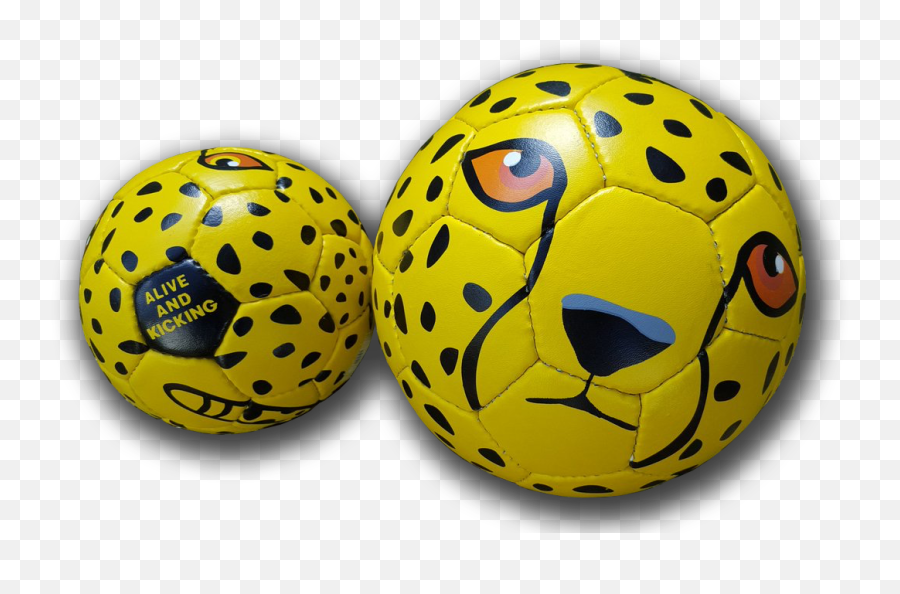 Cheetah Soccer Balls - For Soccer Emoji,Soccer Balls Logo