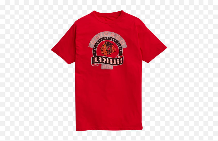 Wright U0026 Ditson Chicago Blackhawk Red T - Shirt Unisex Emoji,Chicago Blackhawks Logo