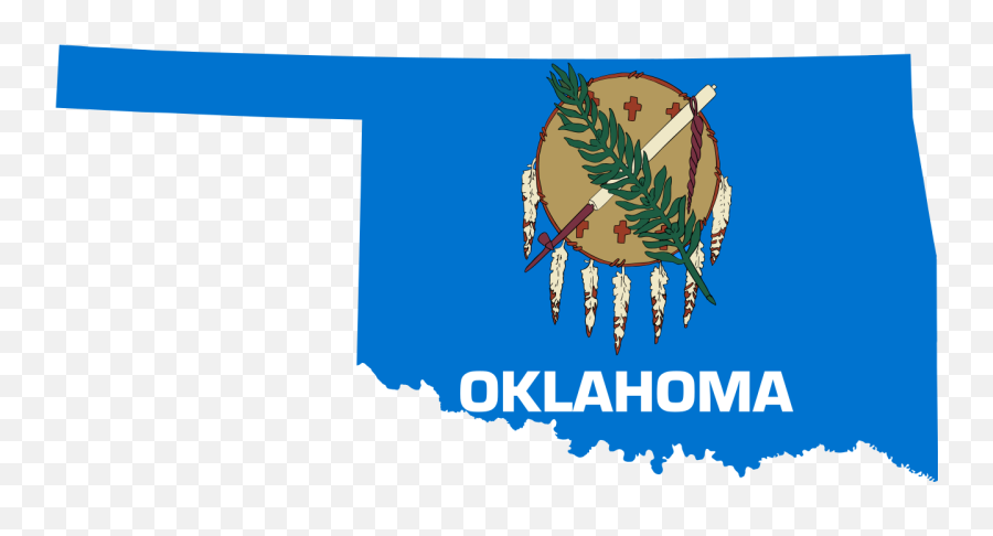 Oklahoma - Oklahoma Flag Map Emoji,Oklahoma Png