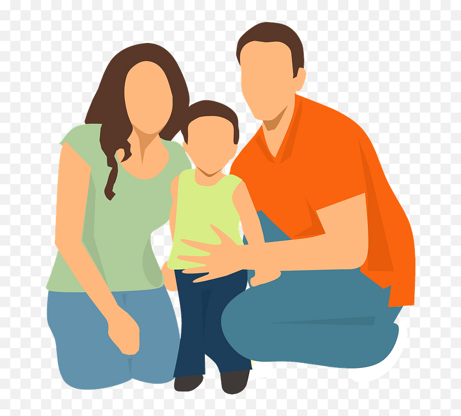Family Clipart - Transparent Family Clipart Emoji,Family Transparent