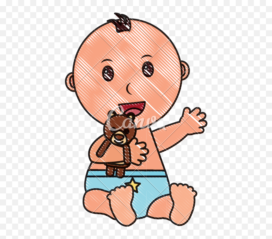 Little Clipart Baby Boy Diaper - Png Download Full Size Happy Emoji,Baby Boy Clipart