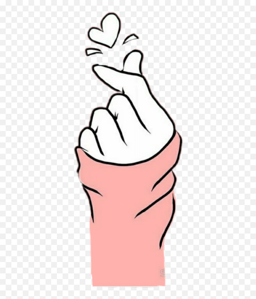 Kpop Kpopbackground Kpopedit Background Heart - Finger Aesthetic Purple Finger Heart Emoji,Human Heart Clipart
