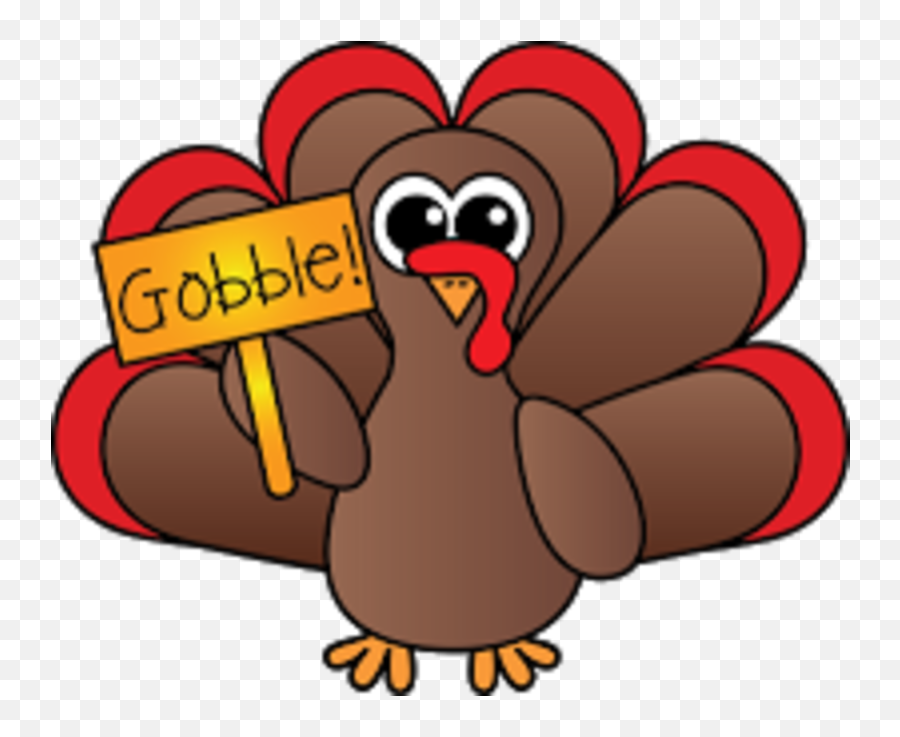 Gobble Up Donations Wanted - Cute Turkey Emoji,Cute Turkey Clipart