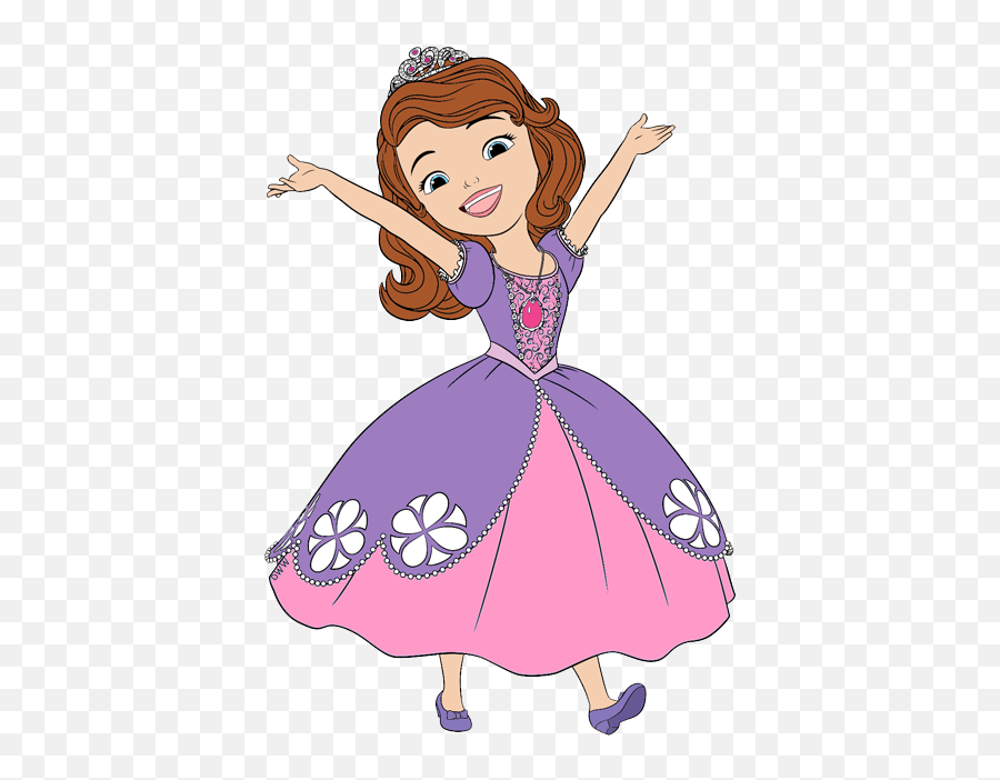 Disney Clipart Sofia The First - Free Princess Sofia Clipart Emoji,Disney Clipart