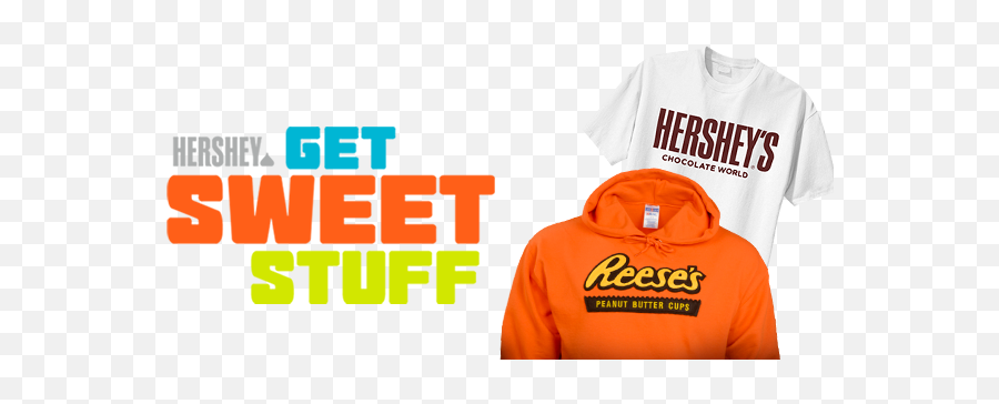 Hershey Get Sweet Stuff Gift With Purchase Offer - Age Gate Emoji,Hershey's Logo