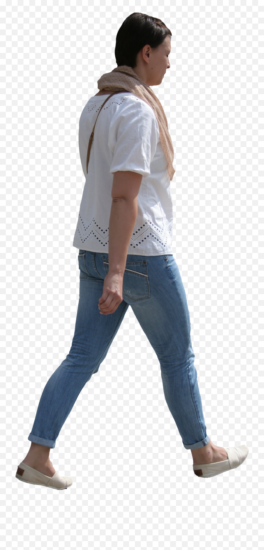 2d People - Cut Outs Png People Emoji,Woman Walking Png