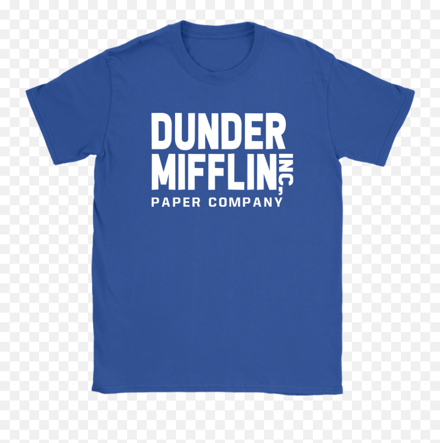 Dunder Mifflin Paper Company Inc The Office Shirts U2013 Nfl T - Dunder Mifflin Emoji,Dunder Mifflin Logo Png