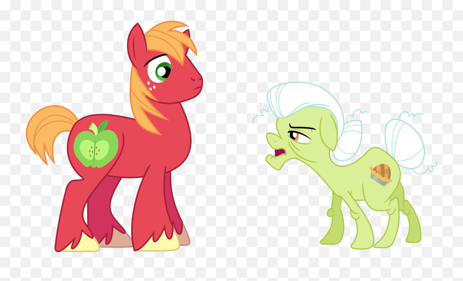 Porygon2z Big Macintosh Duo Earth Pony Female - Big Big Mac And Sugar Belle Emoji,Clipart For Macintosh
