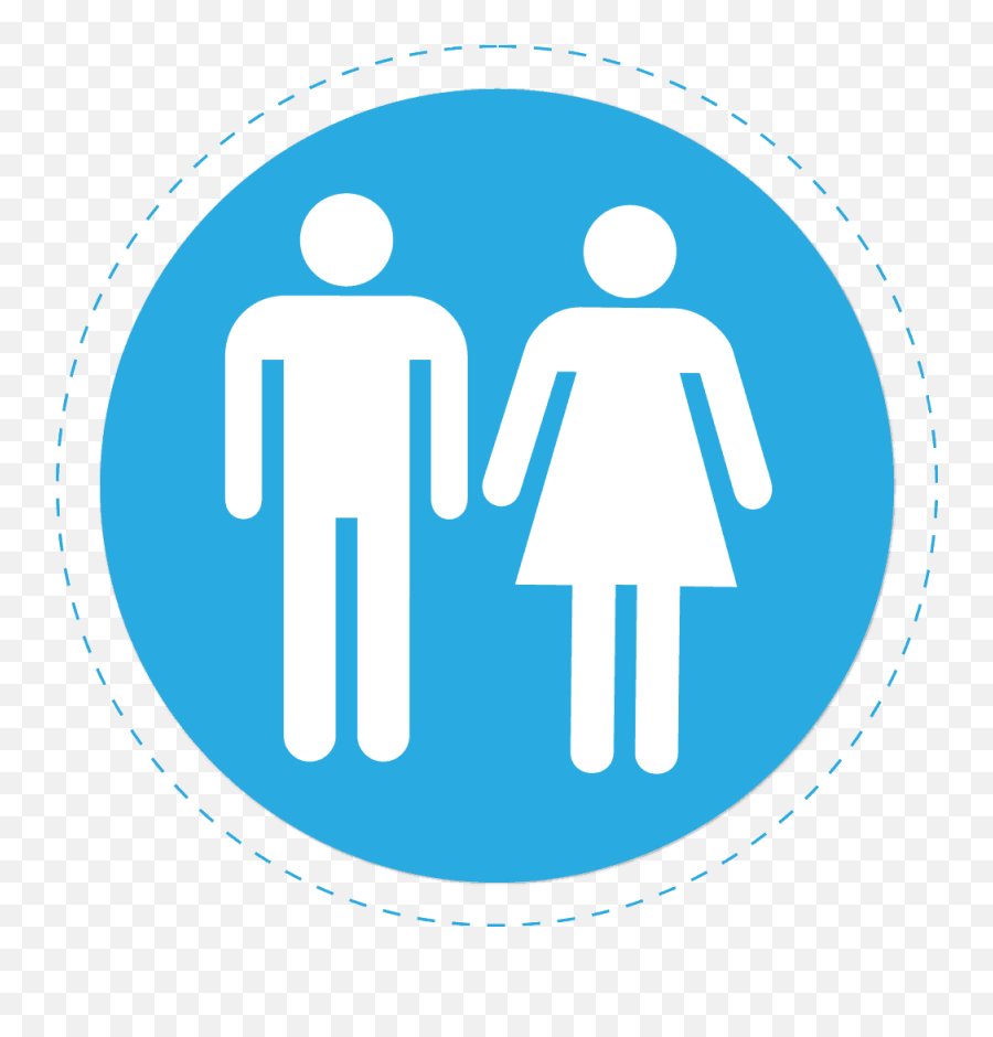 Download Adult Swimming Lessons - Woman And Man Bathroom Woman Wc Sign Emoji,Bathroom Sign Png