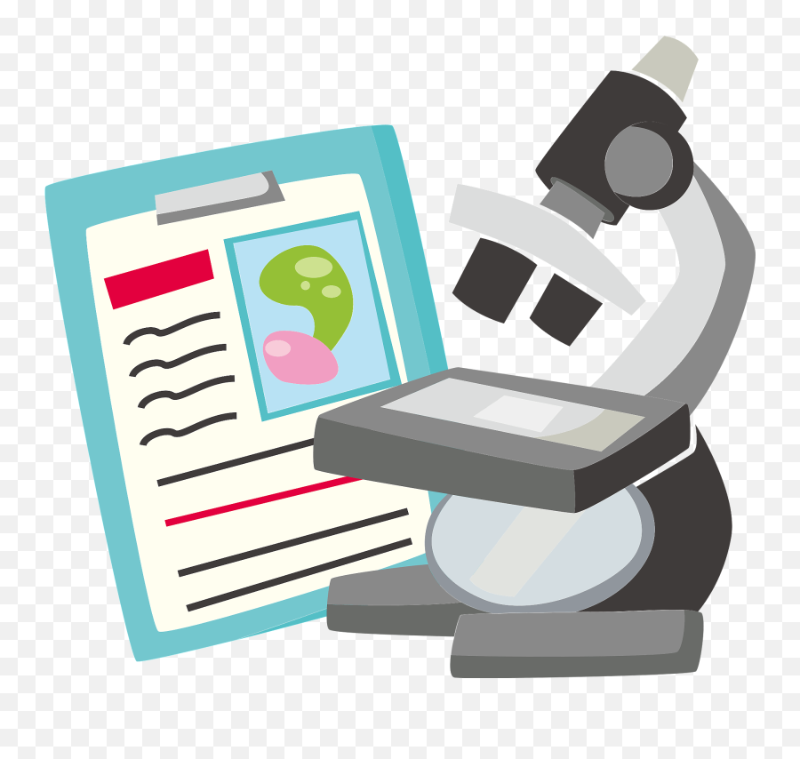 Microscope Science Clipart - Science Clipart Emoji,Science Clipart