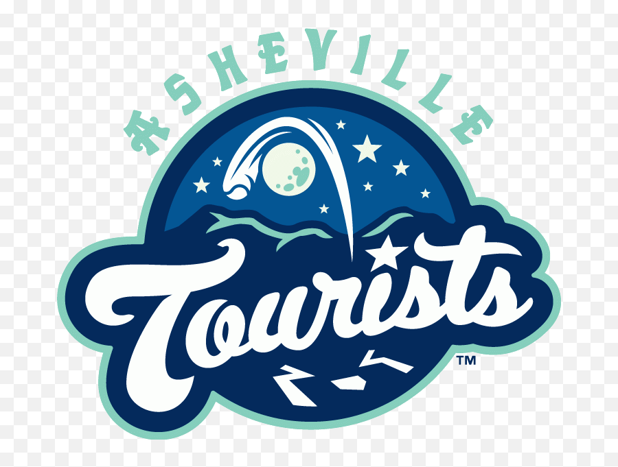 Asheville Tourists Logo Minor League Baseball Cricut Logo Emoji,Unc Asheville Logo