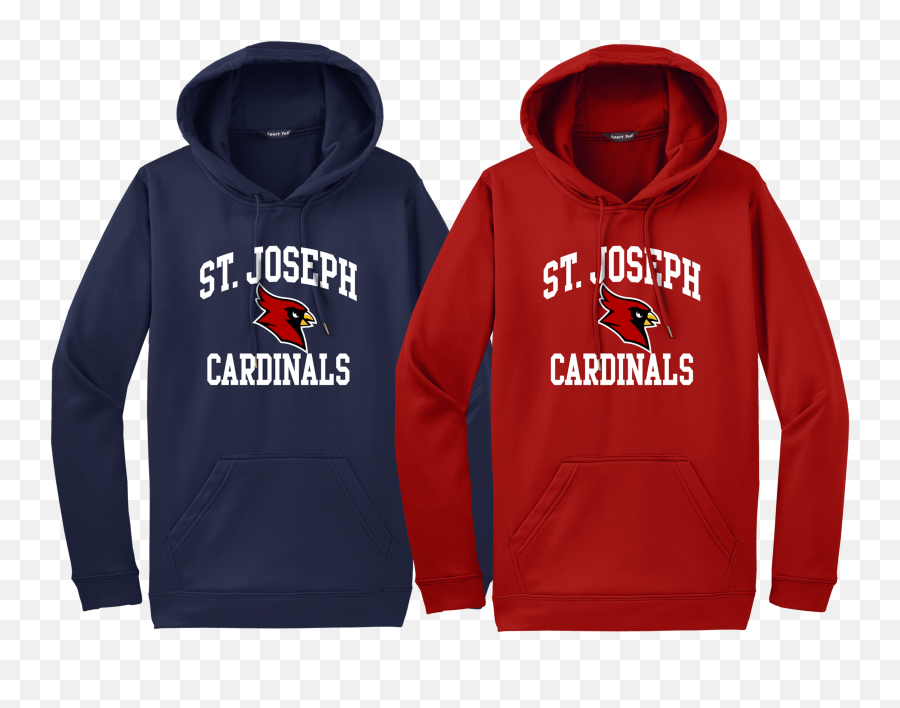 Dry Fit Hoodie - St Joes Cardinal Sport Logo Teamunis Emoji,Logo Joes