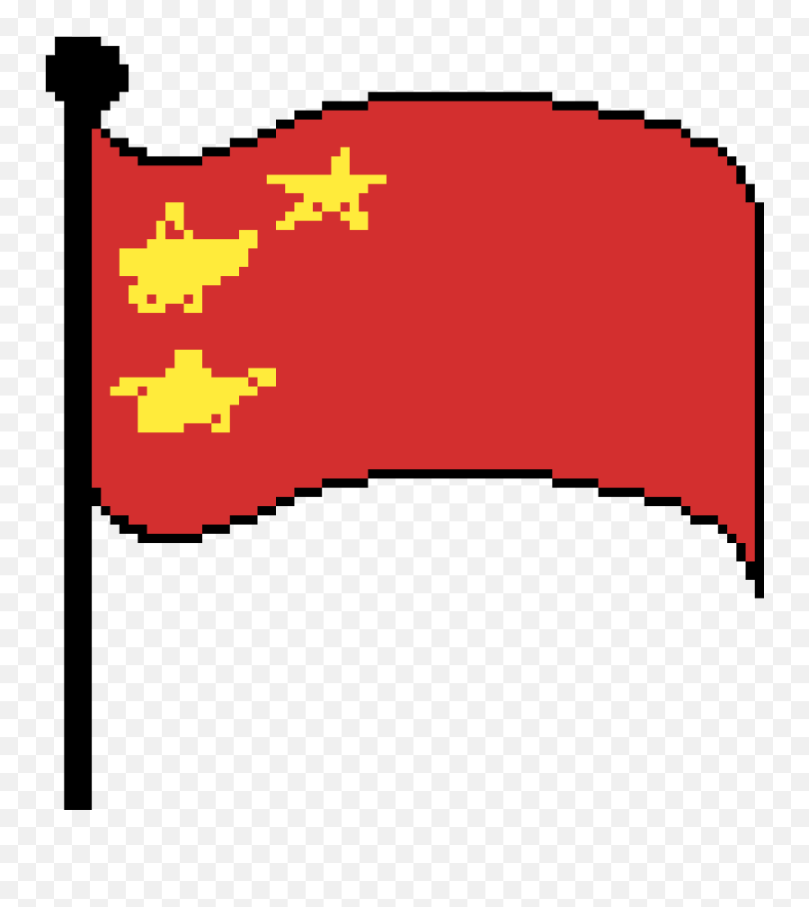 Pixilart - China Flag By Charizard2 Emoji,China Flag Png