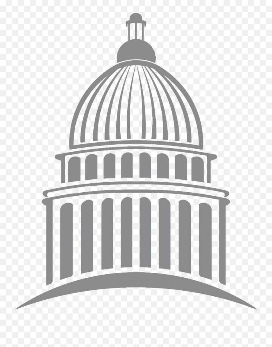 Senate Acquits Trump - Capitol Building Emoji,Trump Clipart