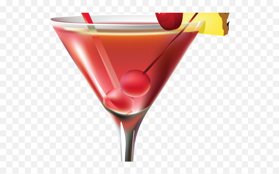 Cocktail Clipart Transparent Background - Cocktail Clip Cocktail Clopsrt Emoji,Cocktail Clipart