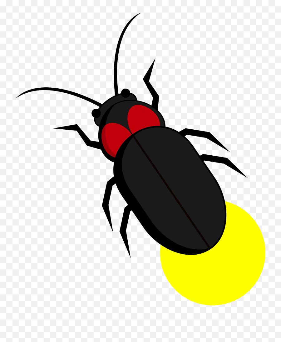 Firefly Insect Clipart Emoji,Firefly Clipart
